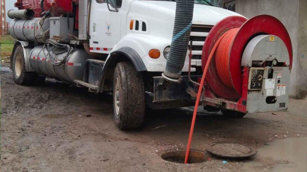 Limpieza y mantenimiento de alcantarillas
