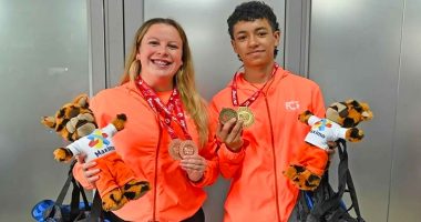 Jóvenes deportistas cundinamarqueses brillan en Suramericano de Squash