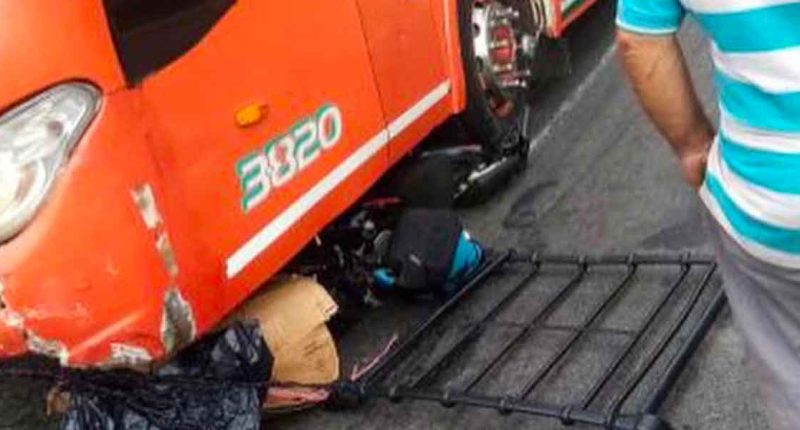 Accidente de bus en la vía Bogotá - Villavicencio deja dos heridos