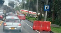 Accidente en la vía Bogotá - Villavicencio en Chipaque