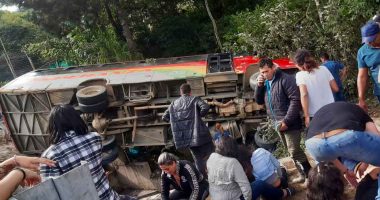 Accidente de buseta intermunicipal deja varios heridos en Bituima