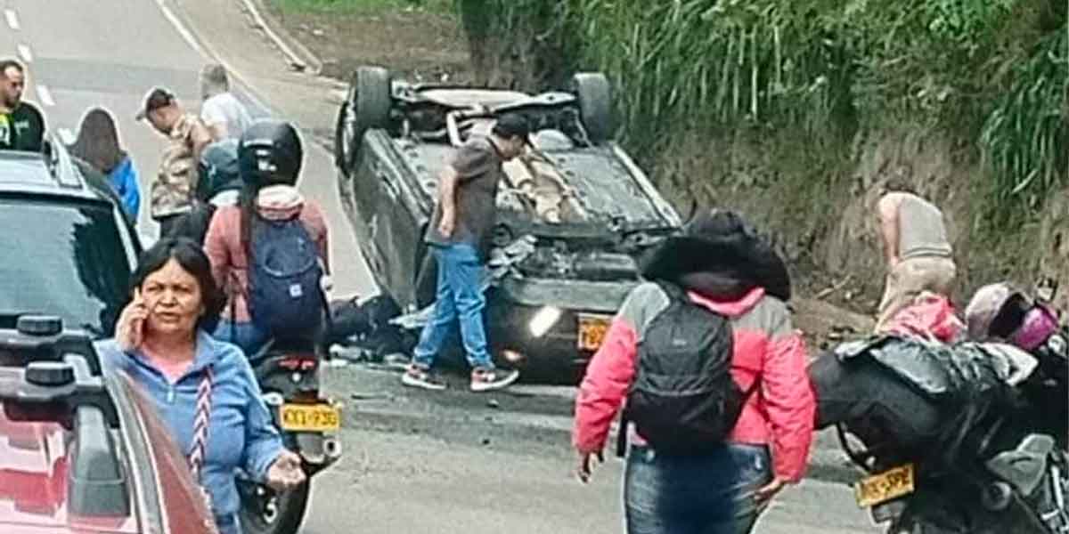 Accidente en la vía La Vega-Villeta: un llamado a la precaución