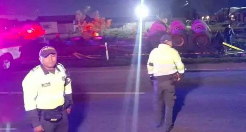 Accidente en Cundinamarca: dos fallecidos y un herido en variante Madrid - Mosquera