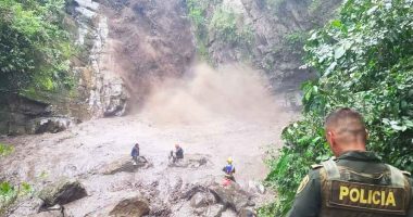 Cinco personas atrapadas en creciente súbita en la Quebrada Cune en Villeta: Dos fallecidos
