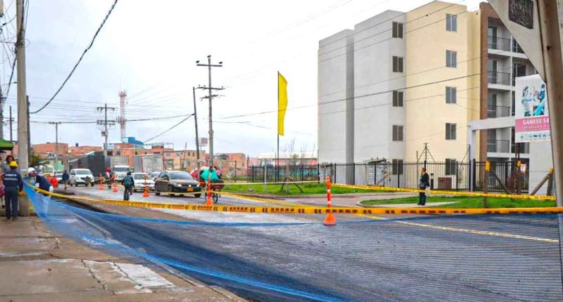 Comienzan obras de mejoramiento vial en corredor estratégico de Madrid, Cundinamarca