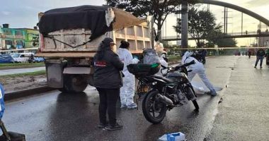 Otro Trágico accidente en autopista Sur: motociclista fallece en choque con volqueta en Soacha