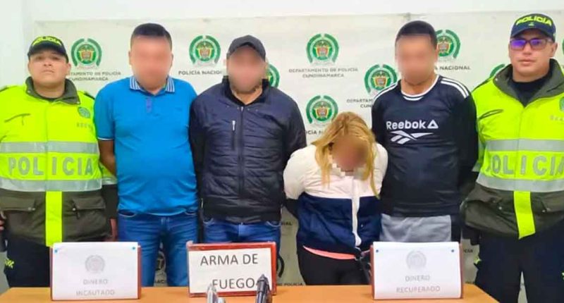 Capturan secuestradores de ganaderos en Zipaquirá: dólares y pesos recuperados