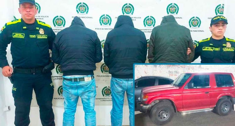 Vehículo robado en Pacho recuperado exitosamente en Zipaquirá
