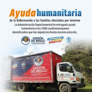 Gobernación de Cundinamarca | Ayuda Humanitaria