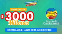 Resultados de la Lotería de Cundinamarca: Ganador del premio mayor en el sorteo 4654