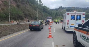 Trágico choque vehicular en Silvania cobra la vida de un motociclista