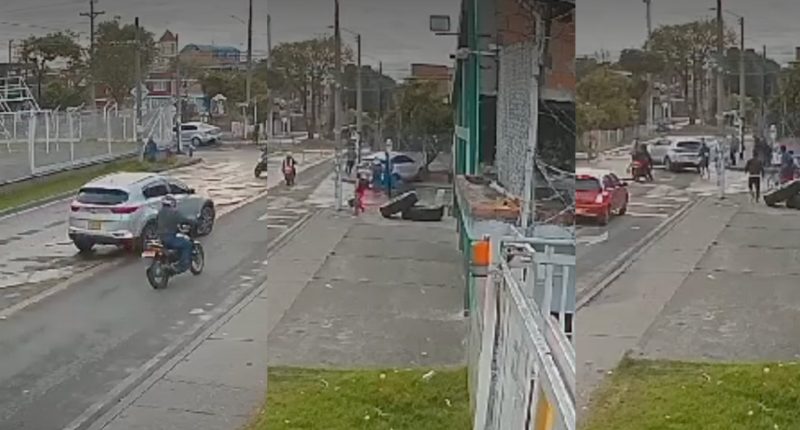 Un policía de Soacha arrolló a madre e hija en Kennedy durante su día libre