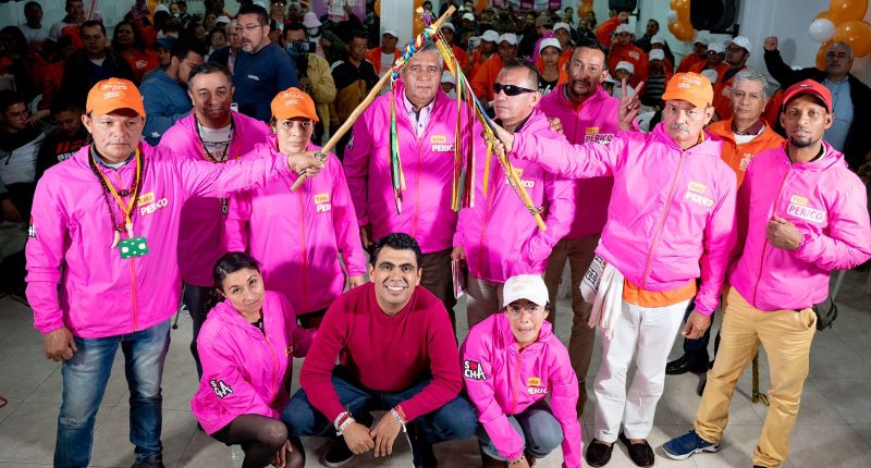 'Perico' asegura un apoyo determinante del partido Fuerza Ciudadana a pocos días de las elecciones por la Alcaldìa de Soacha.
