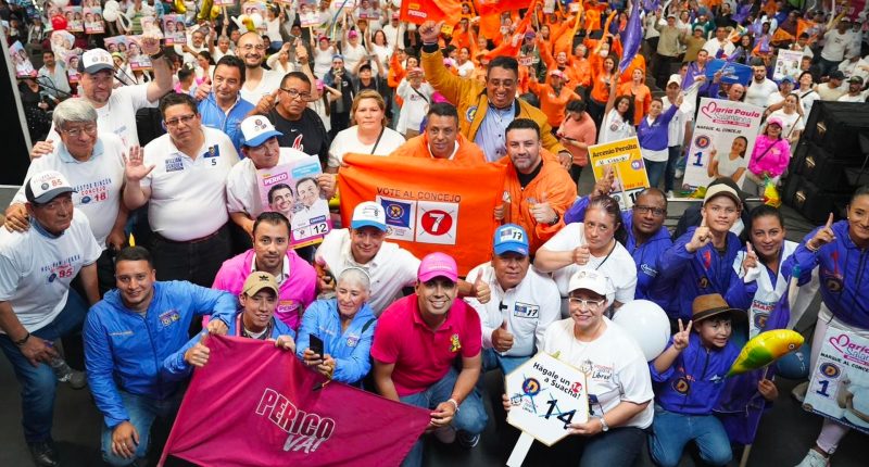 Elecciones en Soacha: 'Perico' inicia la recta final con multitudinario apoyo
