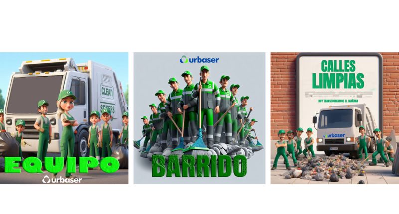 Urbaser se úne a la tendencia de afiches al estilo Pixar