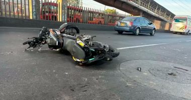 Accidente Autopista Sur: Motociclista en Estado Crítico