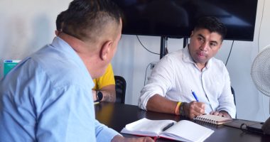 Productiva visita del Representante Eduard Sarmiento a Viotá