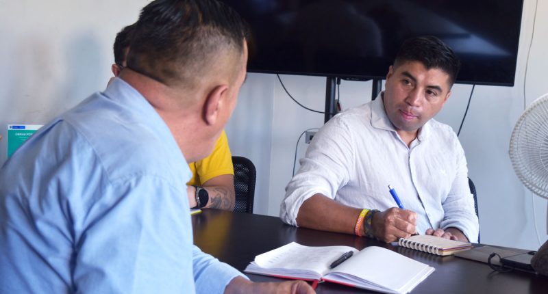 Productiva visita del Representante Eduard Sarmiento a Viotá