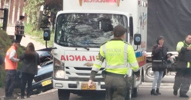 Accidente en la vía Ubaté-Sutatausa deja dos personas heridas