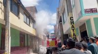 Incendio estructural en el barrio Olivos I de Soacha genera dificultades en la atención de la emergencia