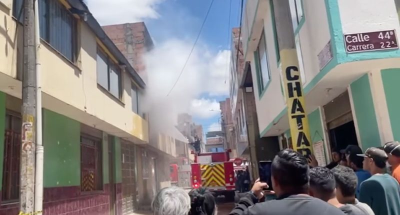 Incendio estructural en el barrio Olivos I de Soacha genera dificultades en la atención de la emergencia