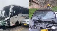 Accidente en la vía Soacha - Fusagasugá deja nueve lesionados, incluyendo menores de edad