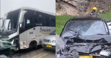 Accidente en la vía Soacha - Fusagasugá deja nueve lesionados, incluyendo menores de edad