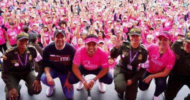 Soacha se vistió de rosa con la carrera 'Mujeres de Primera'