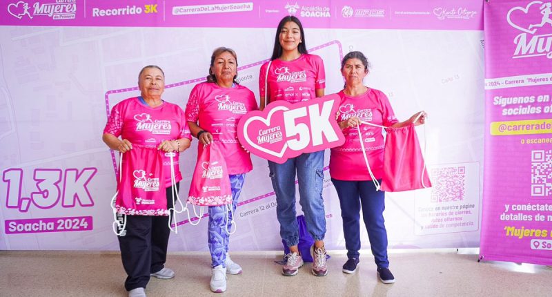 Ojo a los cierres viales en Soacha por la carrera "Mujeres de Primera" este sábado 9 de noviembre
