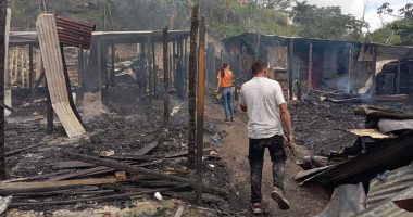 Incendio en La Palma, Cundinamarca, 8 viviendas destruirdas