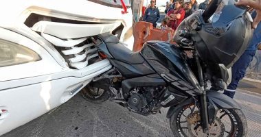 Accidente de tránsito en la autopista sur con calle 18 en Soacha