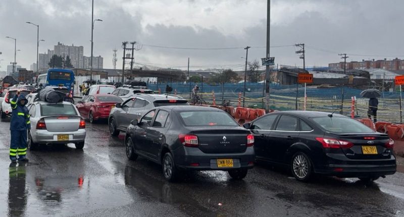 Reporte de movilidad en Cundinamarca: 837 mil vehículos en tránsito y afectaciones por lluvias