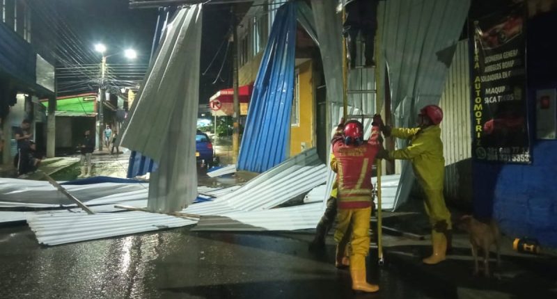 Vendaval en La Mesa deja un saldo de diez viviendas afectadas