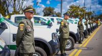 Gobernador Jorge Rey fortalece la seguridad en Cundinamarca con entrega de parque automotor