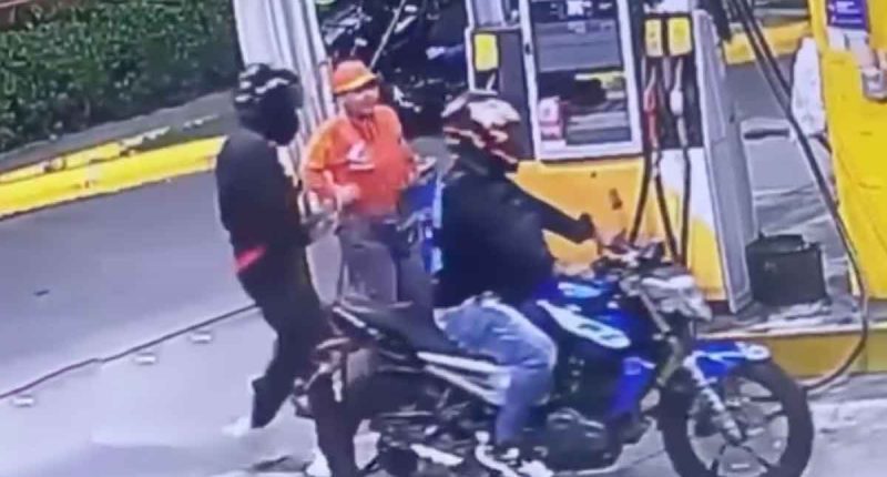 Robo a estación de servicio en Girardot: Autoridades buscan a los responsables