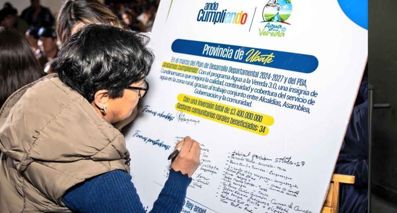 Agua Potable para el Campo: Cundinamarca Transforma la Vida de sus Campesinos