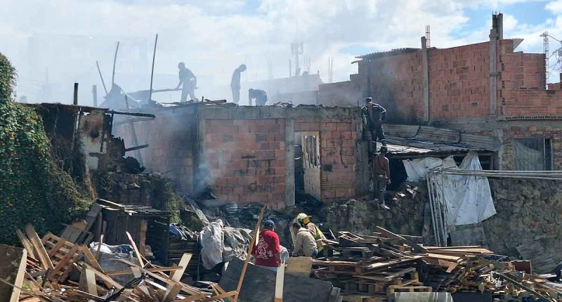 Tragedia en Soacha: Incendio en Ducales deja dos niñas fallecidas
