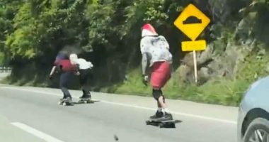 Jorge Rey hace un llamado a la responsabilidad vial tras video de jóvenes en monopatín en vía La Vega-Villeta