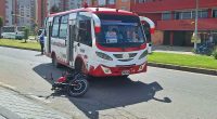 Accidente en la Carrera 1 con Avenida Terreros deja un motociclista herido en Soacha