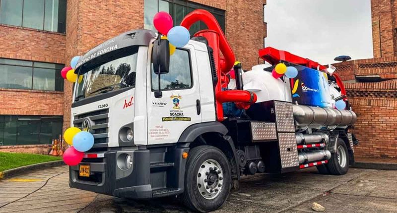 Soacha fortalece su capacidad de saneamiento con un nuevo váctor
