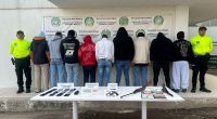 Capturan a nueve integrantes de “La Dinastía”, banda criminal que operaba en Zipaquirá
