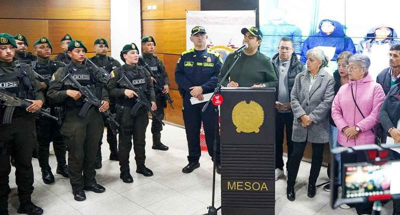 Soacha lanza Grupo de Operaciones Especiales para combatir crimen organizado y reforzar seguridad