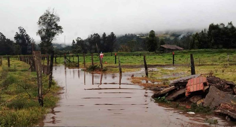 Temporada de lluvias deja más de 2.200 familias afectadas en Cundinamarca