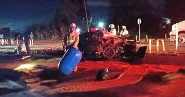 Accidente en la vía Cota-Siberia deja cinco heridos en la madrugada del Domingo