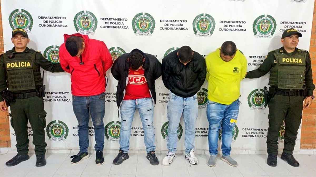 Capturan a “Los Blazer”, presuntos responsables de millonario hurto en Ubaté