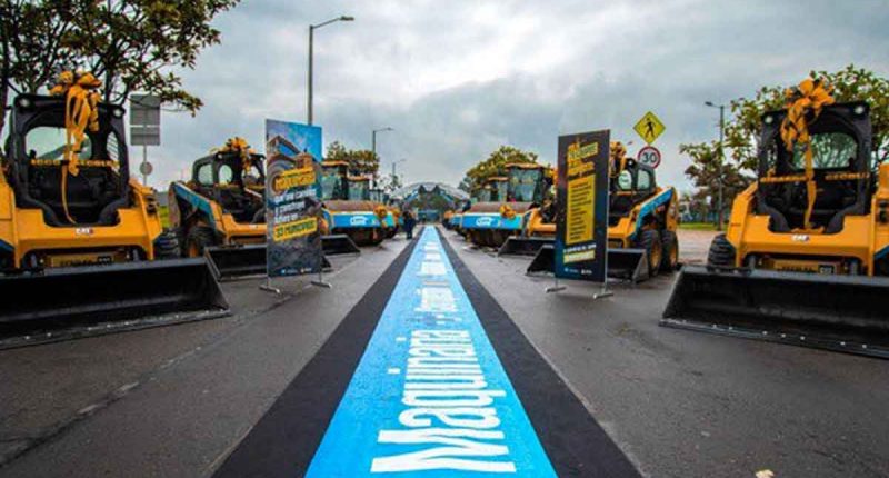 Cundinamarca refuerza su flota de maquinaria amarilla para emergencias y mejoramiento vial