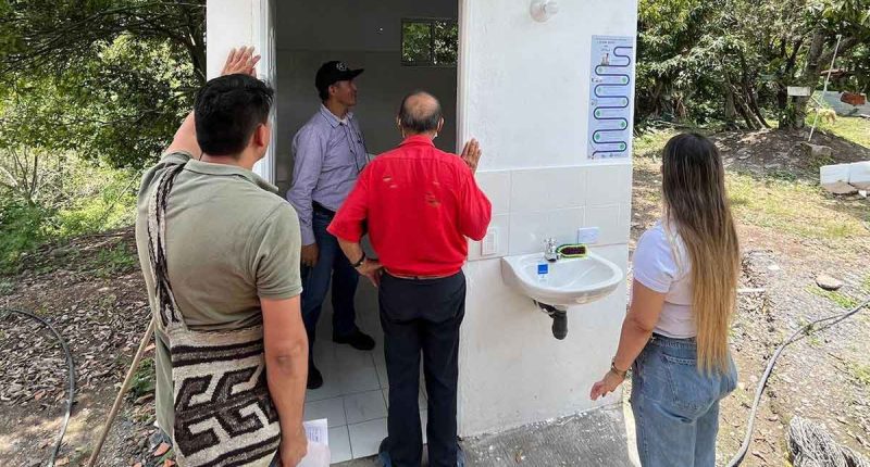 Más de 3.400 familias rurales de Cundinamarca ya cuentan con Unidades Sanitarias sostenibles