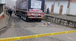 Tragedia en Chipaque: menor fallece durante concurso de tractomulas en reversa