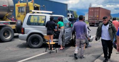 Dos policías fallecen en accidente de tránsito en Chinauta, Fusagasugá