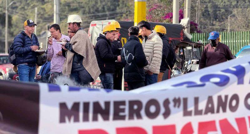 Acuerdo entre Gobierno Nacional y sector minero levanta bloqueos en Cundinamarca y Boyacá